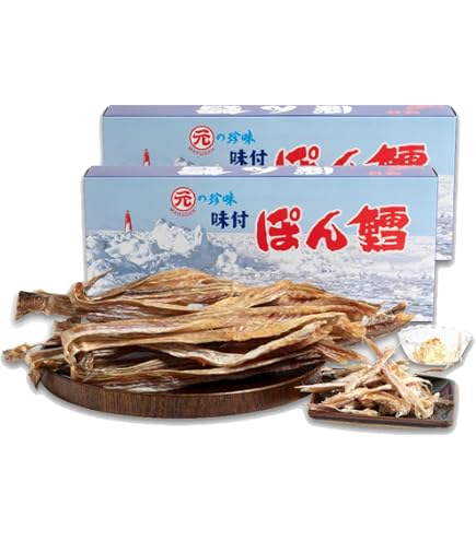 Amazon.co.jp: 北海道北見産 味付ぽん鱈(300g)×1個 : 食品・飲料・お酒
